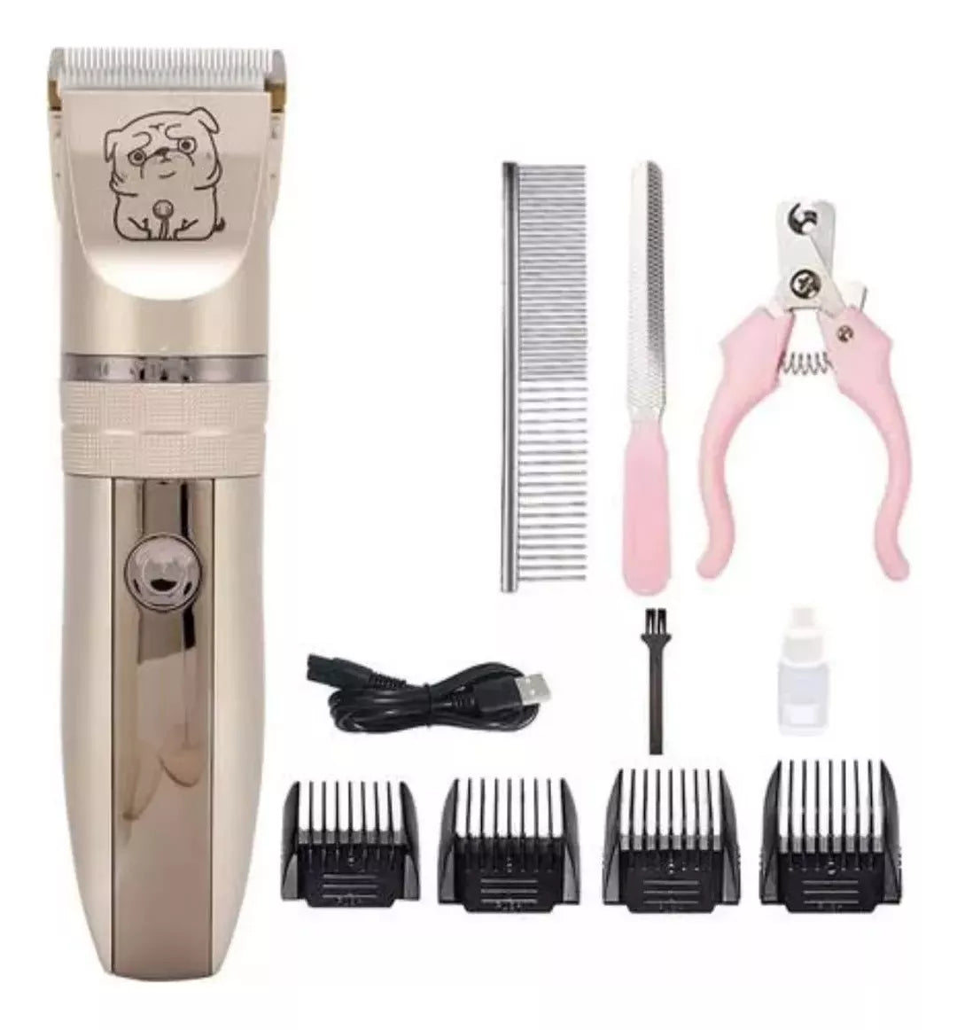 SUPER PACK MASCOTAS (CEPILLO DE VAPOR, MÁQUINA PARA CORTAR PELO Y CUBRE ASIENTOS DE AUTO)