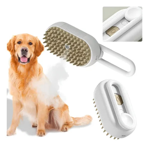 SUPER PACK MASCOTAS (CEPILLO DE VAPOR, MÁQUINA PARA CORTAR PELO Y CUBRE ASIENTOS DE AUTO)