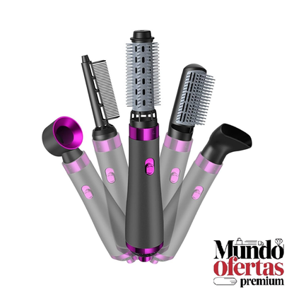 Cepillo Secador 5 En 1 Profesional